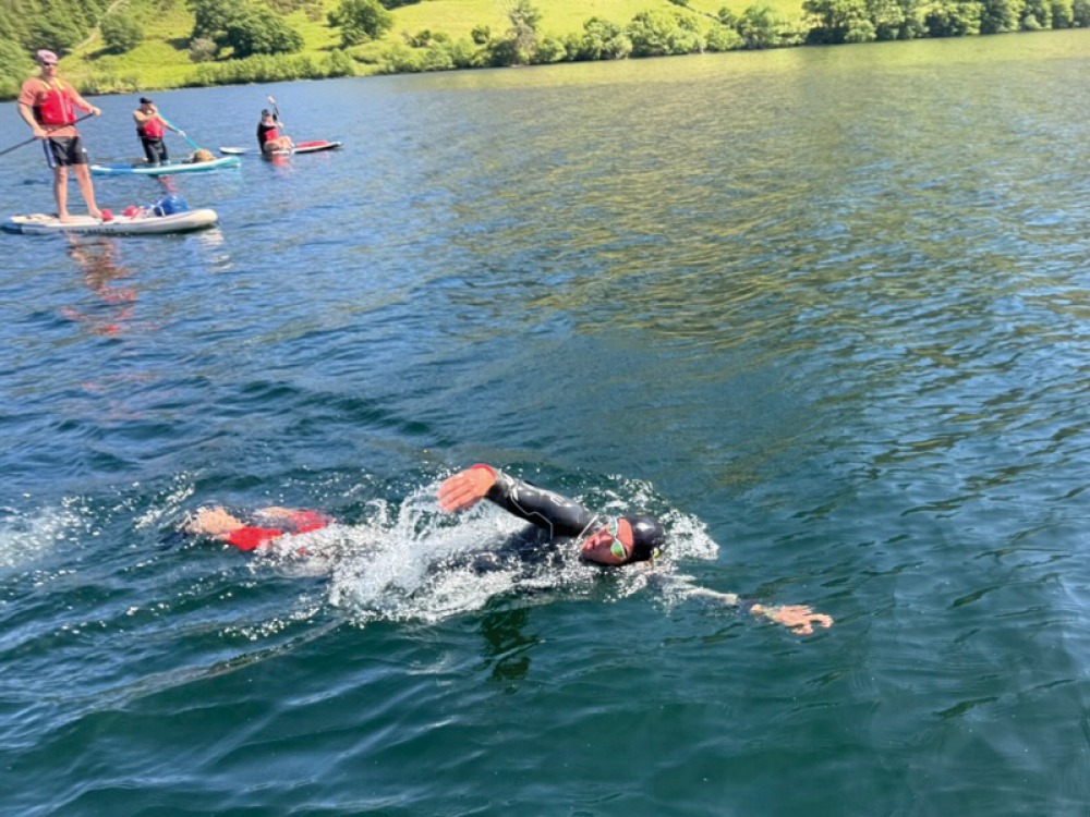 Adam Swimming