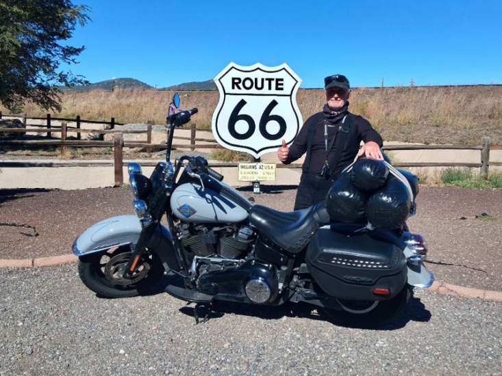 Why This Newcastle Man is Riding Across 48 States in 48 Days on a Harley-Davidson