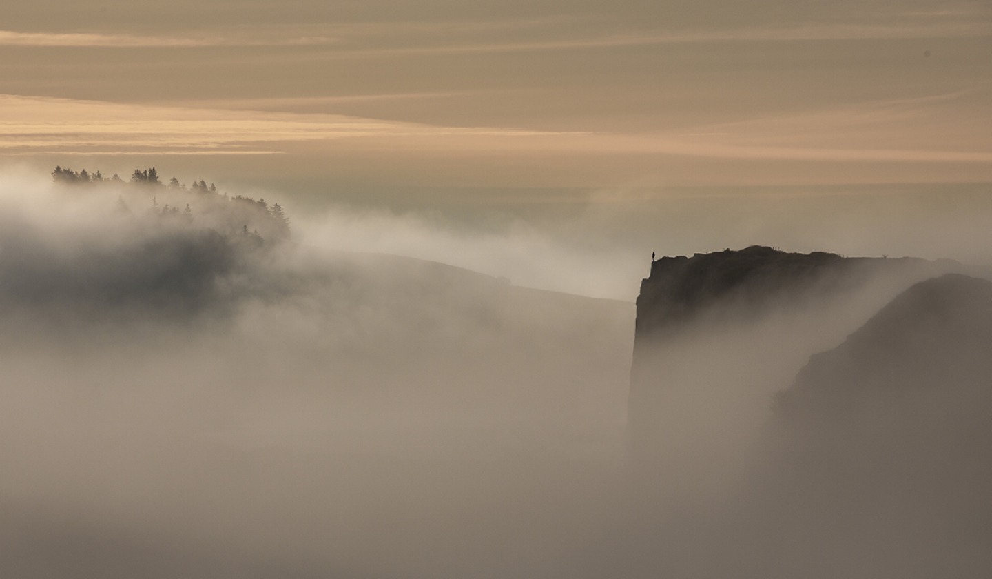 Crag Lough and Sycamore Gap at sunrise © Mark Savage