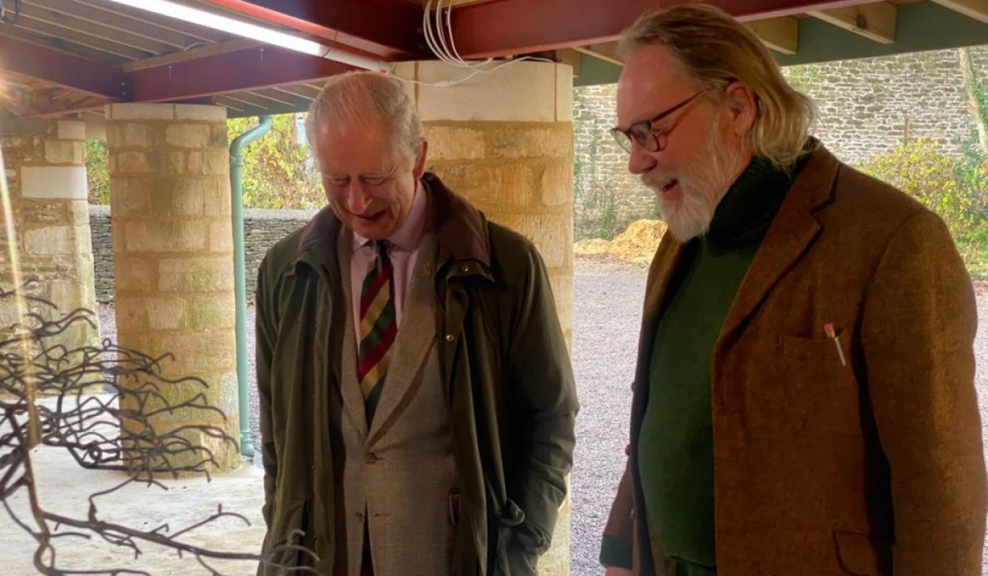 Jim Moir and King Charles