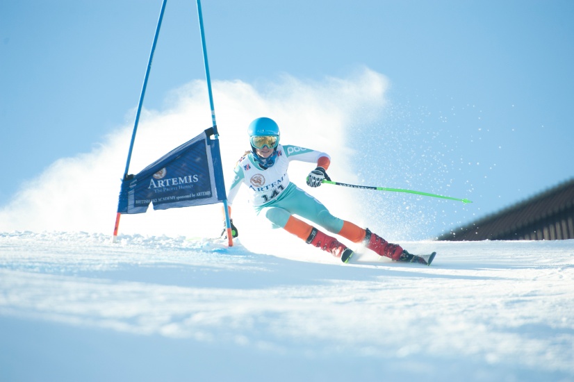Amy Stokoe Skiing