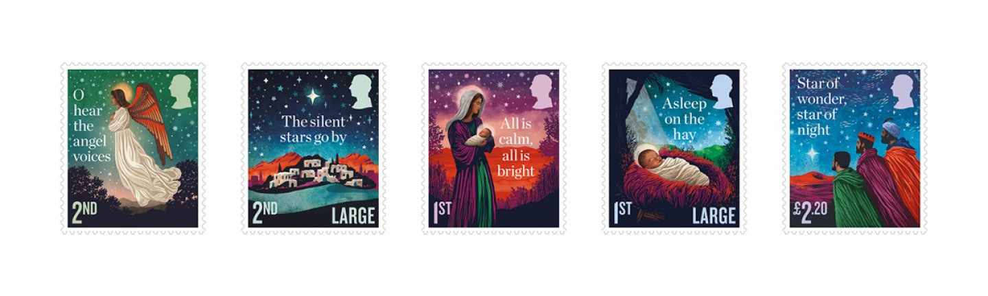 Royal Mail's Christmas Stamps for 2023