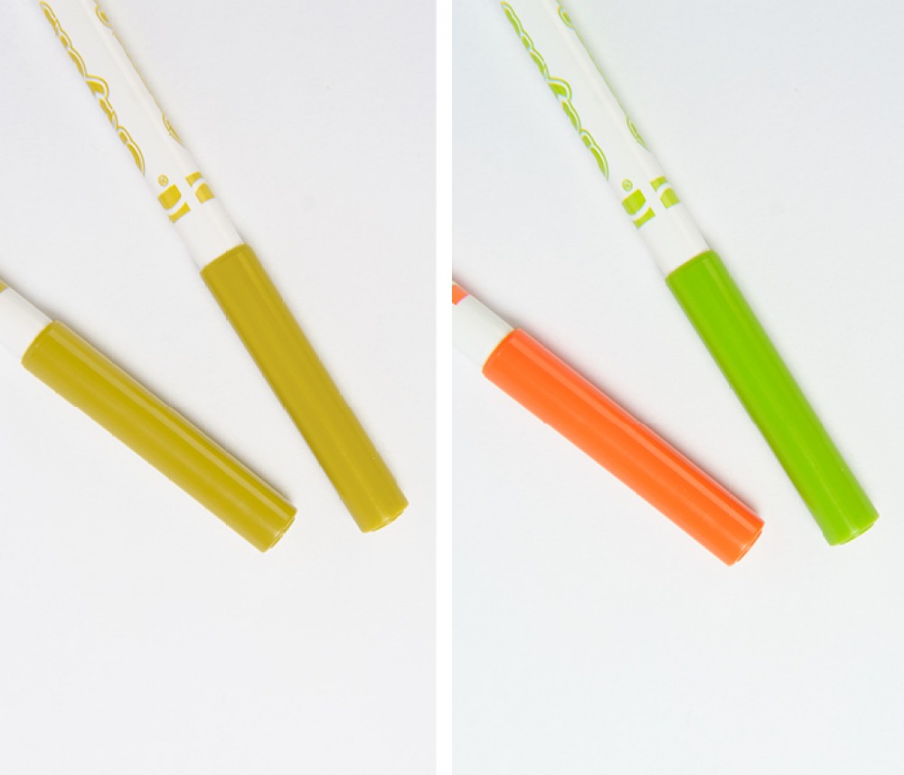 coloured pens