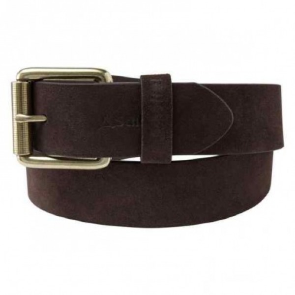 Suede belt