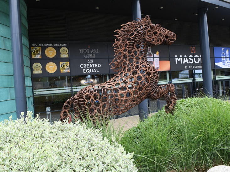 12ft Horse Sculpture at The Great Yorkshire Show
