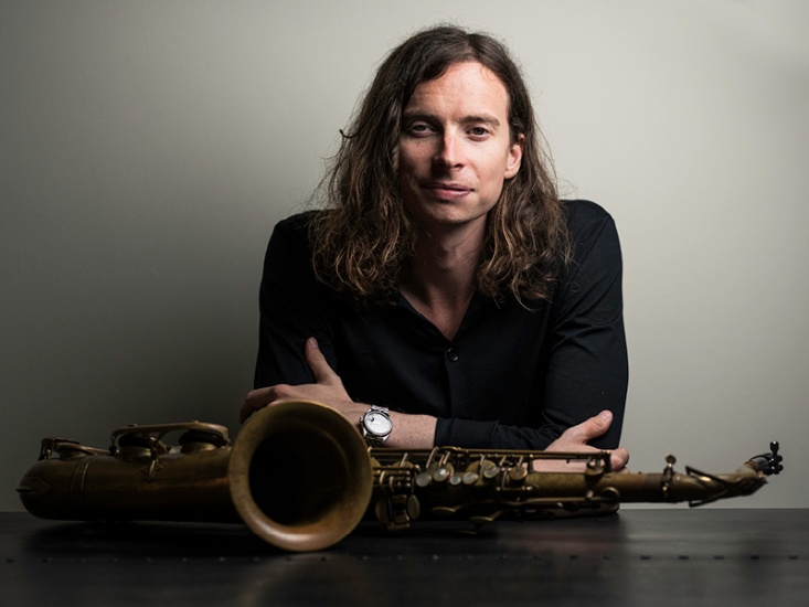 Saxophonist John Waugh