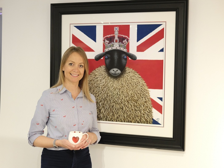 Lucy Pittaway Creates New Art to Celebrates the Queen’s Jubilee 