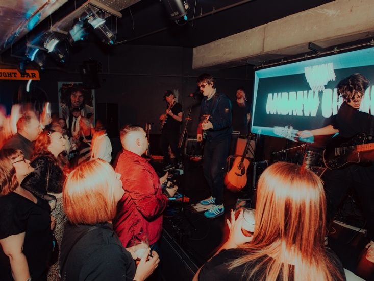 Andrew Cushin Headlines the Launch of Newcastle's New Live Music Bar