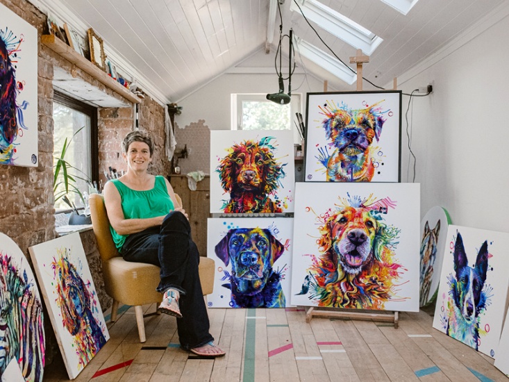 How a Cumbrian Artist is Supporting Animals With a Christmas Campaign