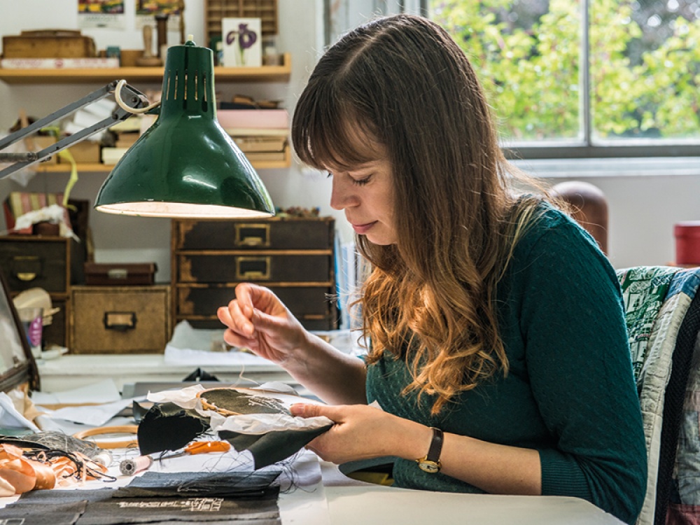 Serna Partridge Creates Artwork Inspired By her Local Community and It's History