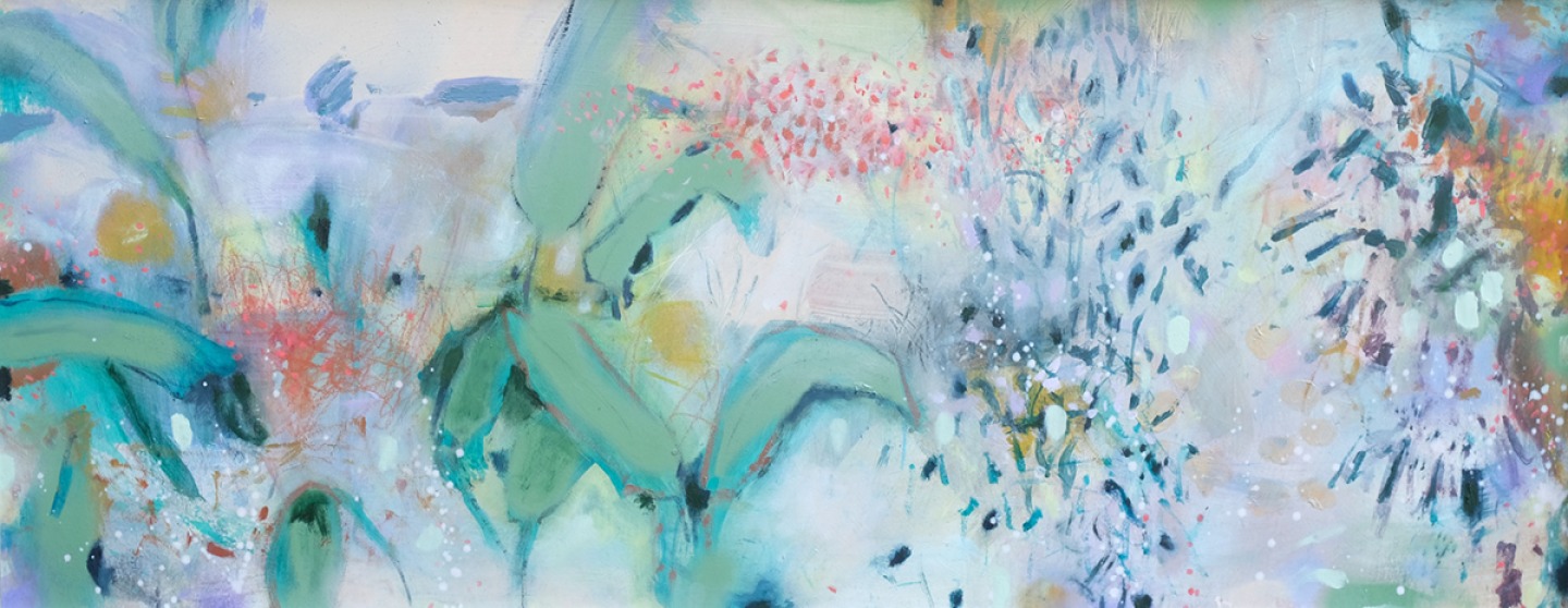 High Summer 99x40cm £920 birch panel