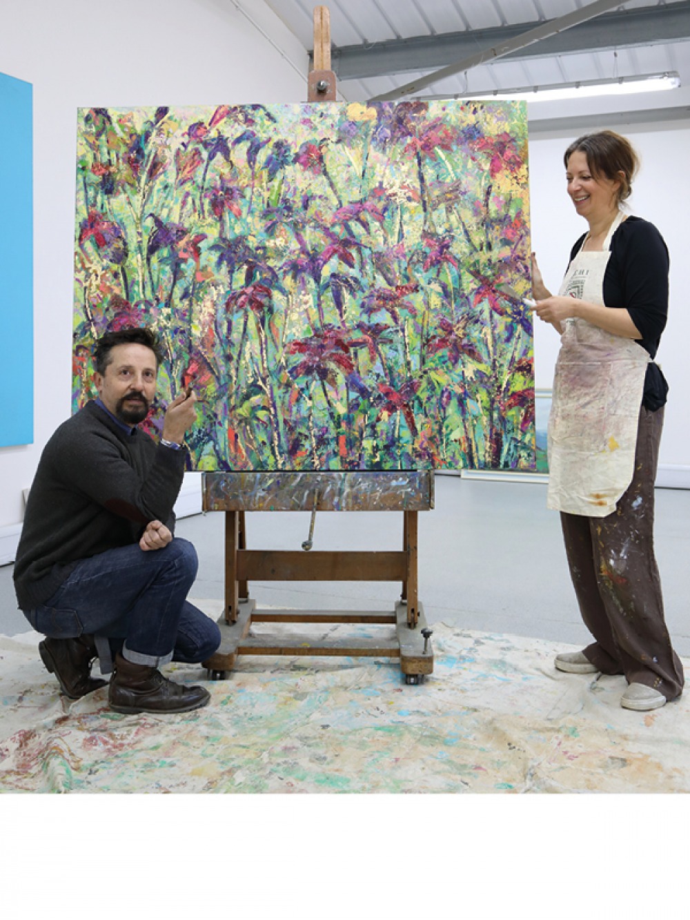 Susi Bellamy and Enrique Arzocar