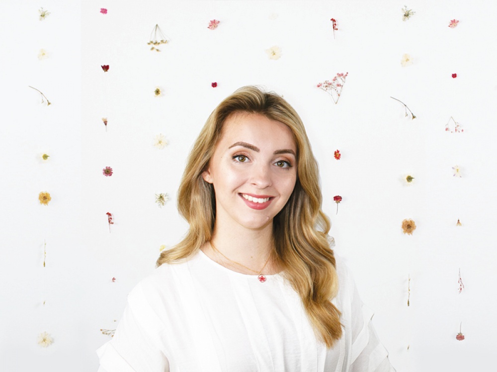 lady smiling