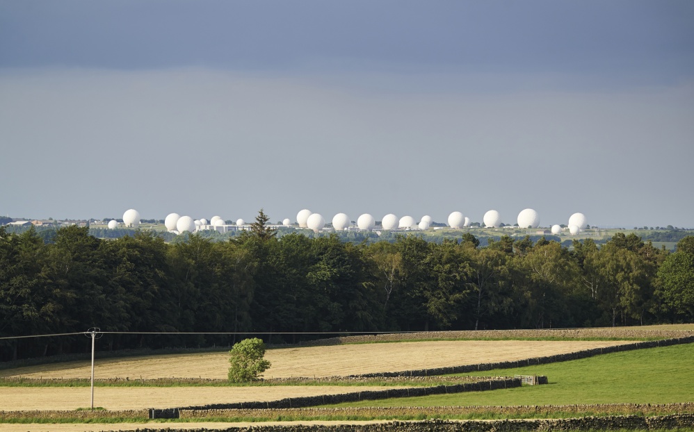 Big golf ball RAF base