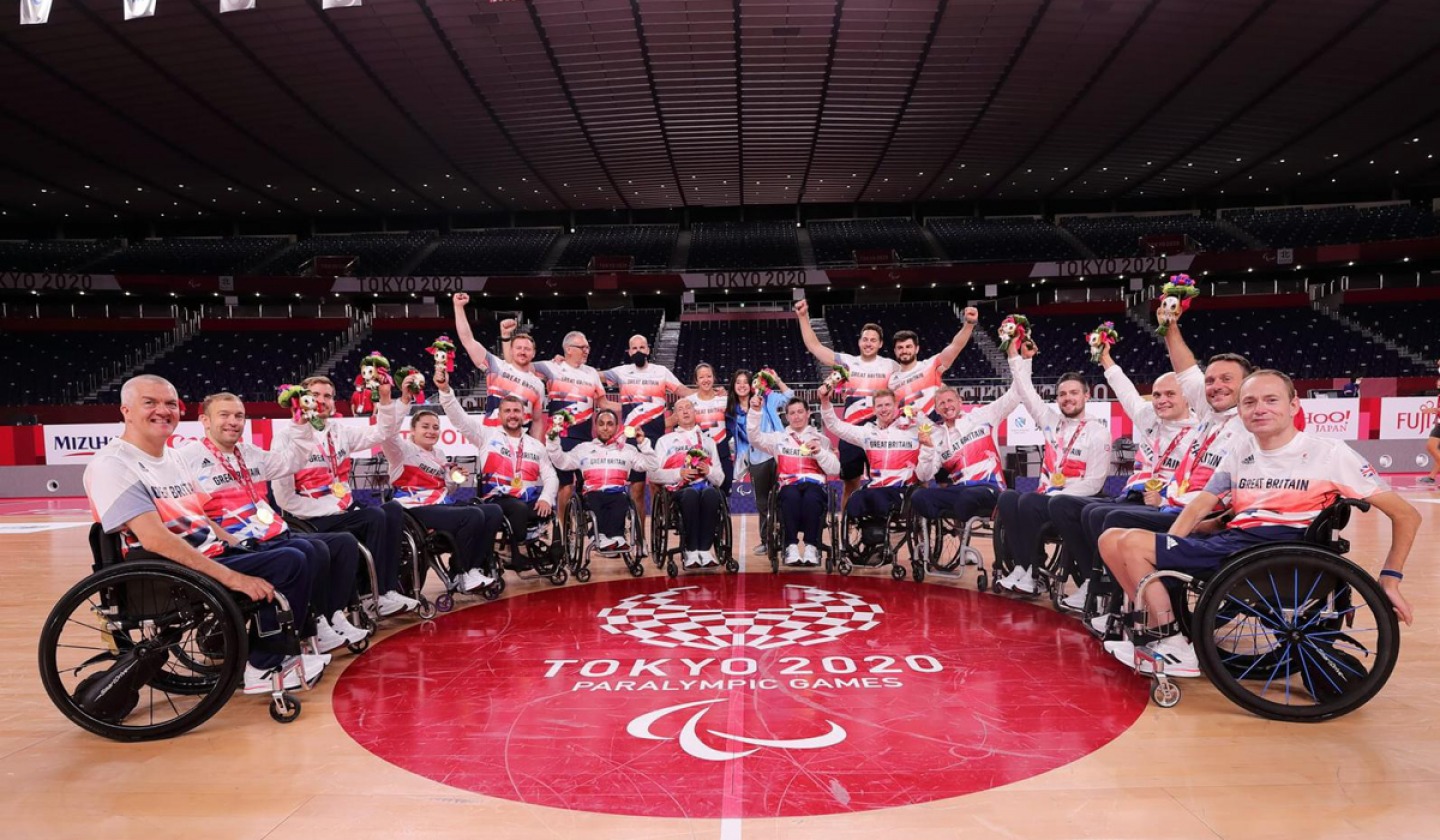 GB wheelchair rugby Tokyo