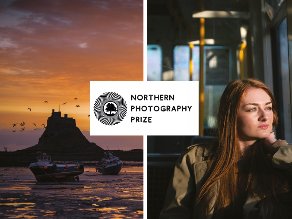 castle in sunset and woman on a train