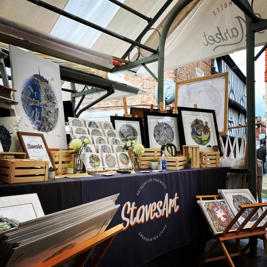 Meet the Maker: Staves Art