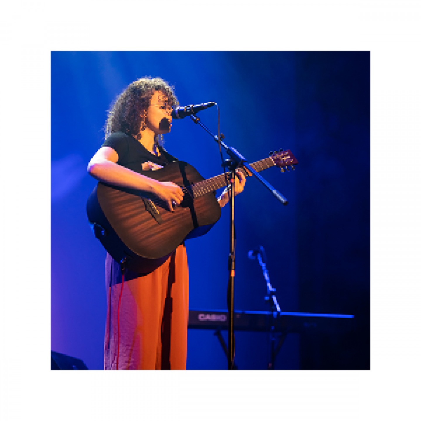 girl singing