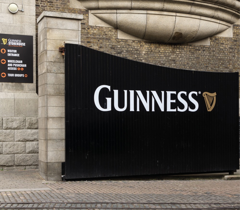 Gates at the Guinness Storehouse