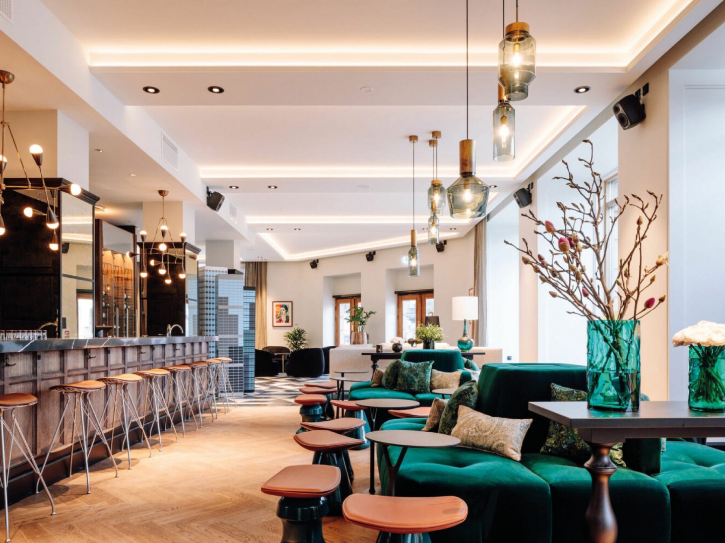Hotel bar/ lobby