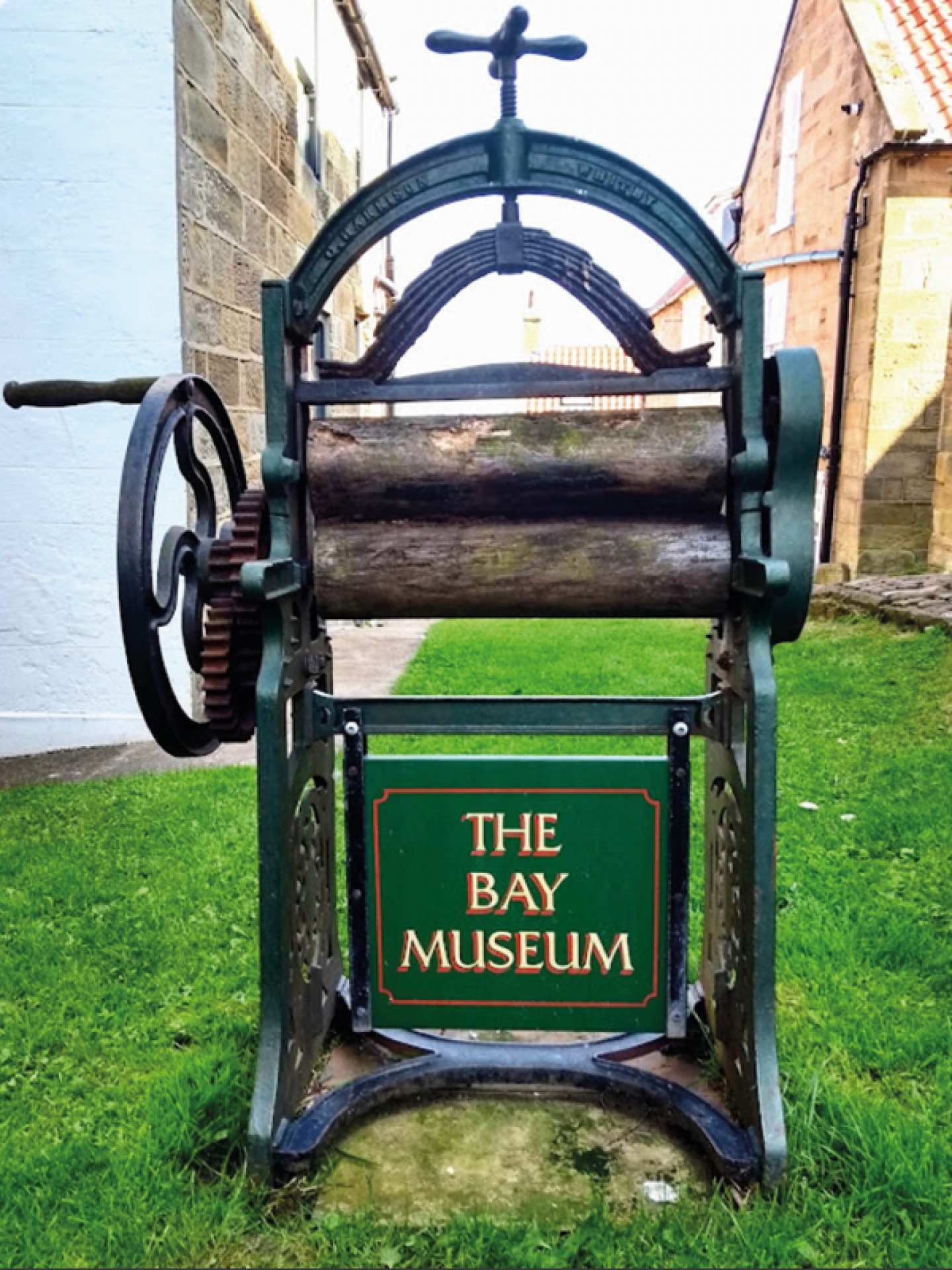 The Robin Hood’s Bay Museum Sign