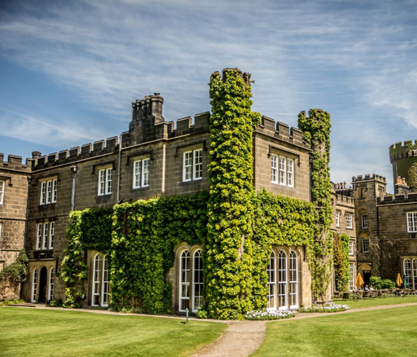 External shot of Swinton Park, Yorkshire