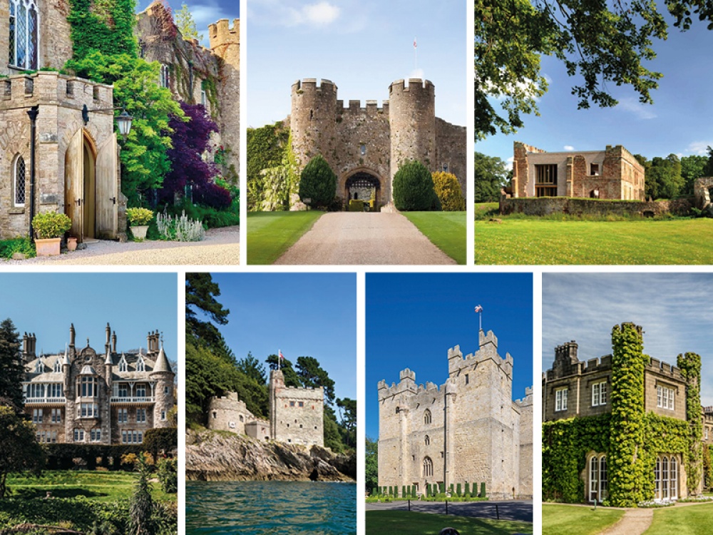 Collage of featured Castles