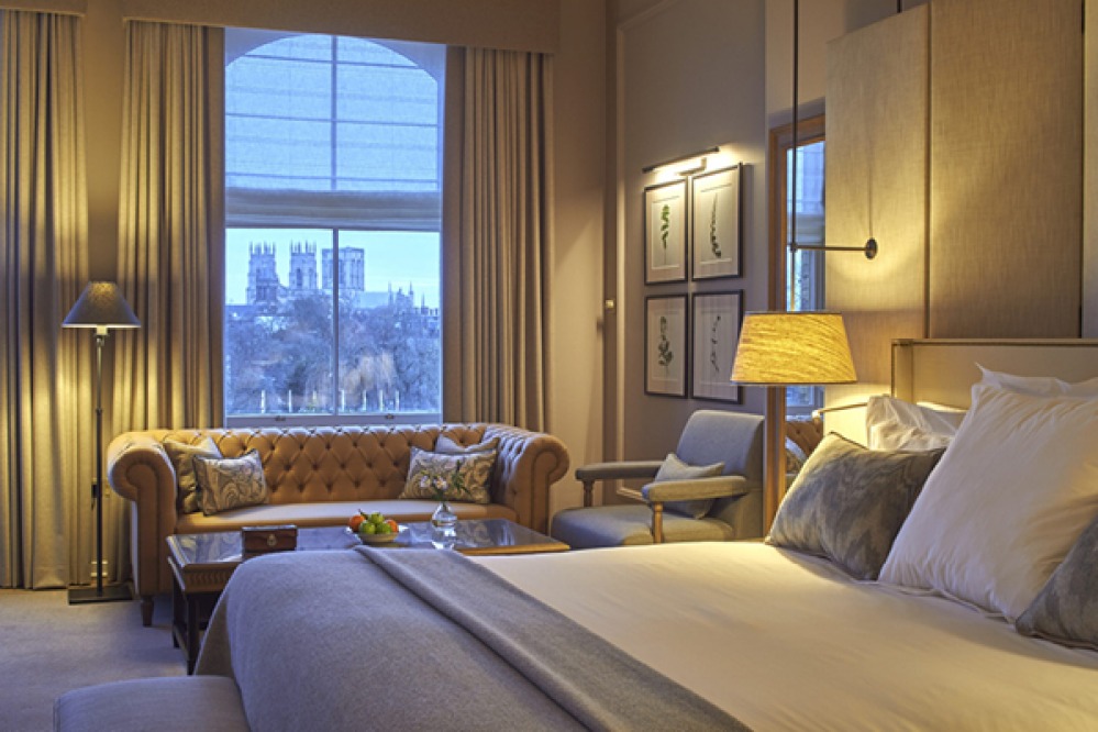 Large Guest room at The Principal, York with views over York Minster