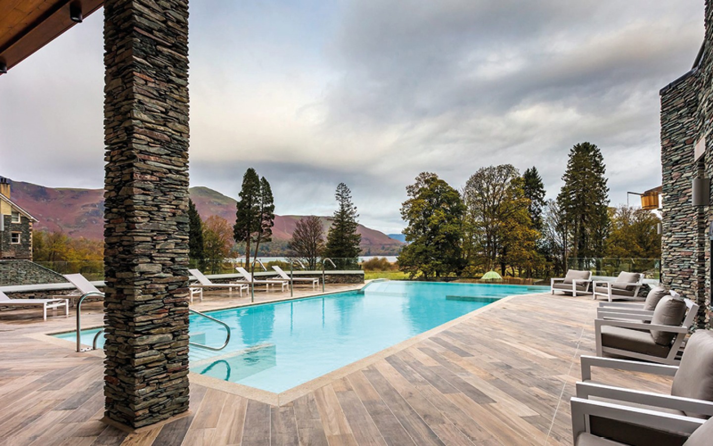 Outdoor Pool at Lodore Falls Hotel & Spa