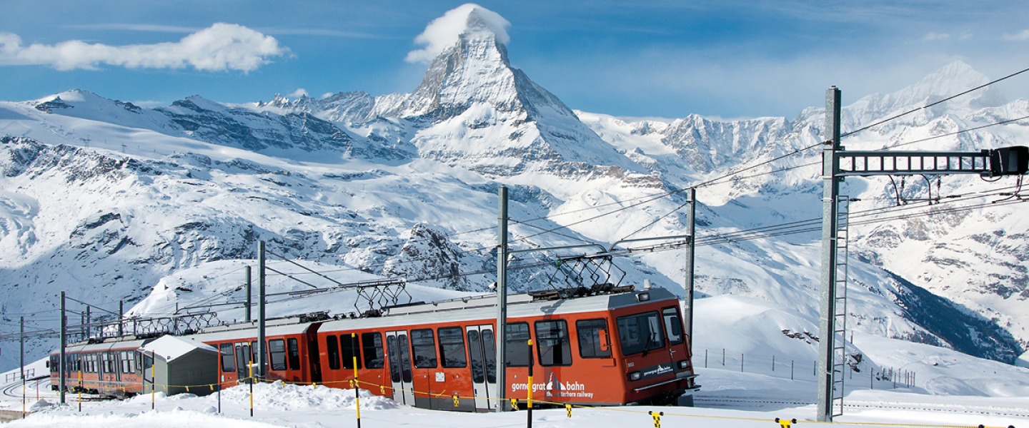 The Gornergratbahn, Zermatt