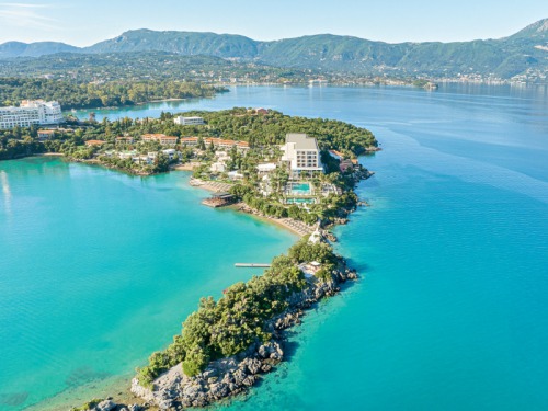 We Briefly Escape the Gloomy Weather for the Popular Island of Corfu
