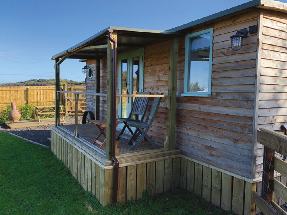 Shearling Shepherds Hut