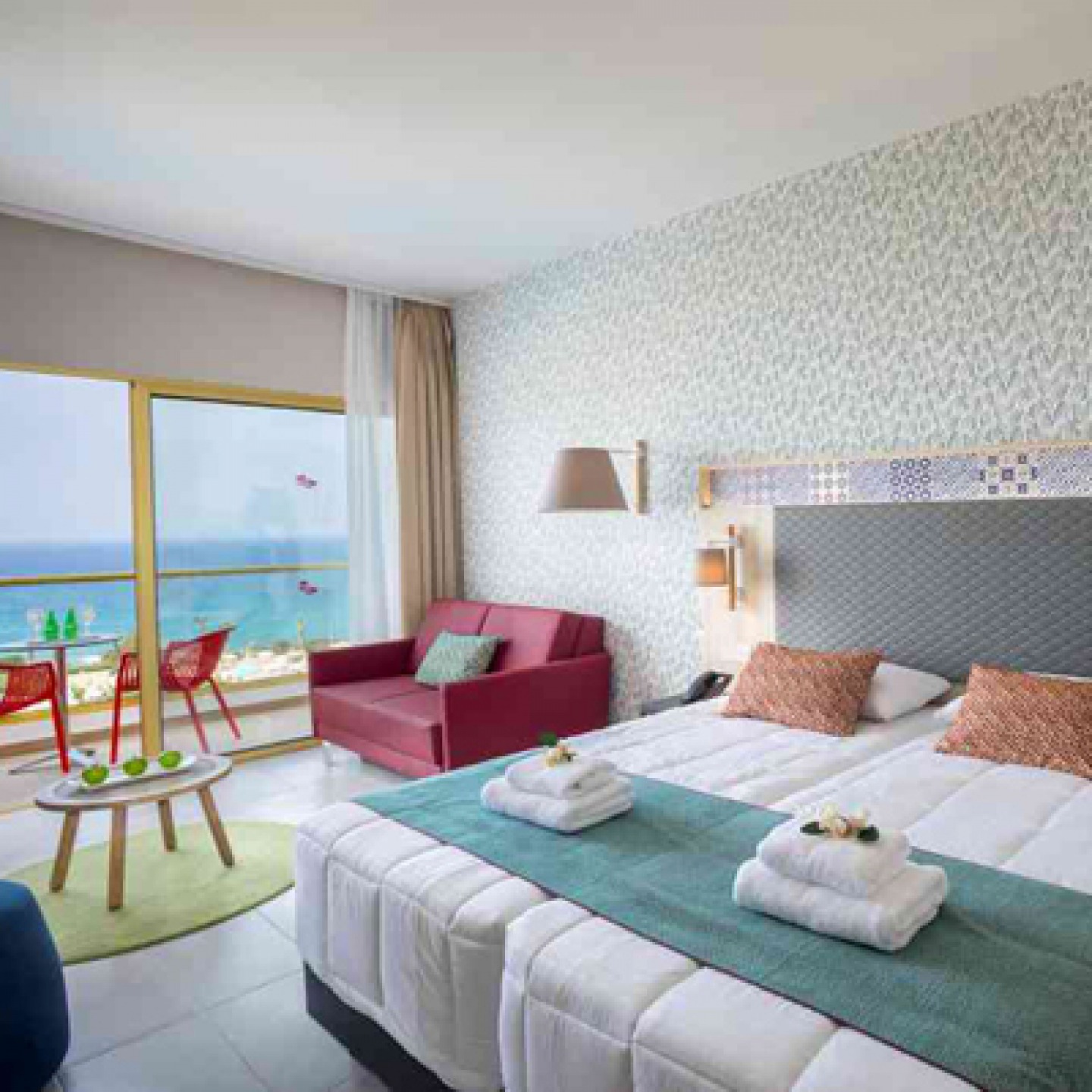 double room set up