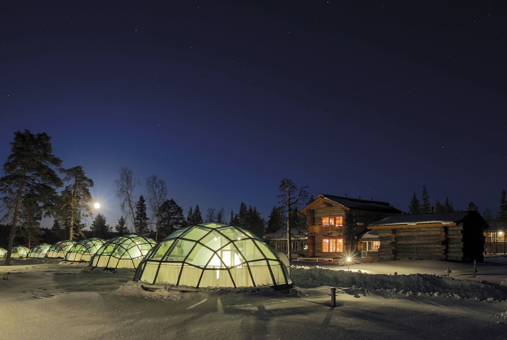 Kakslauttanen Arctic Resort, Kakslauttanen, Finland, Igloos