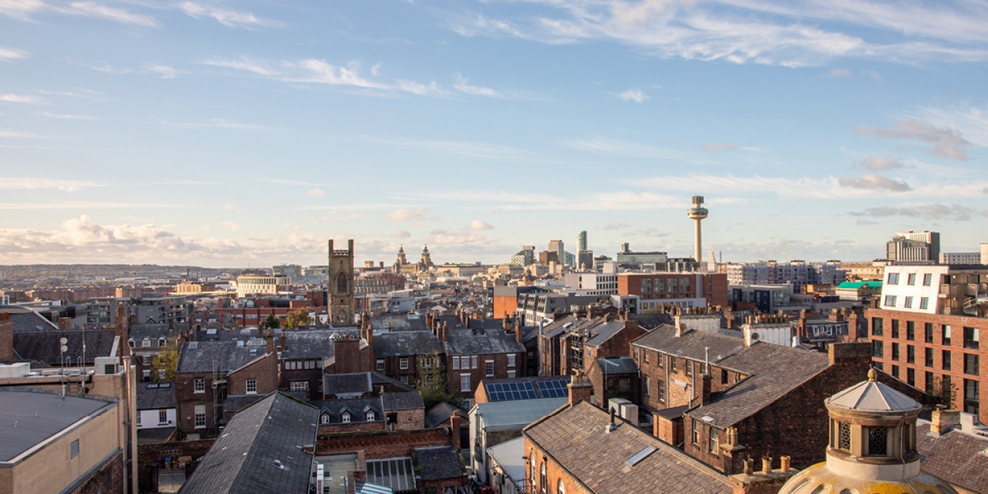 Views over the city rooftops