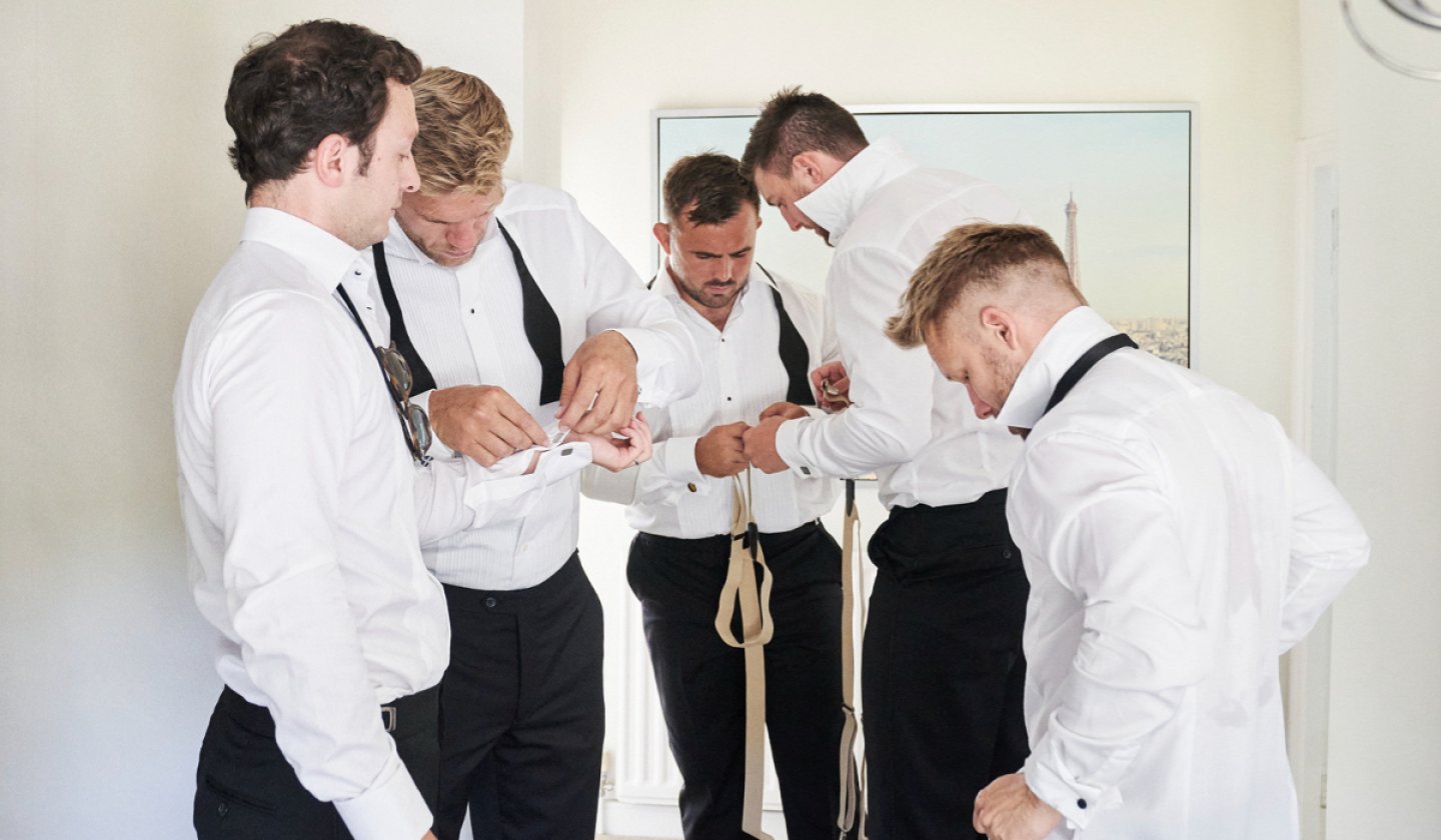 Grooms men