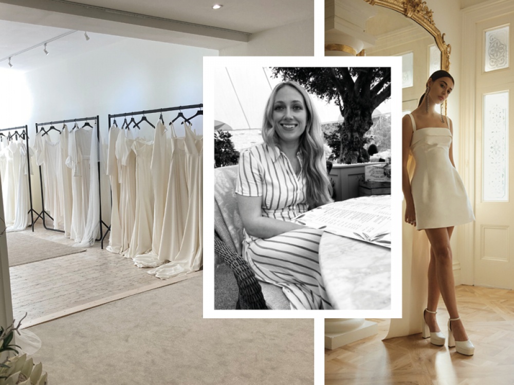 wedding dress model