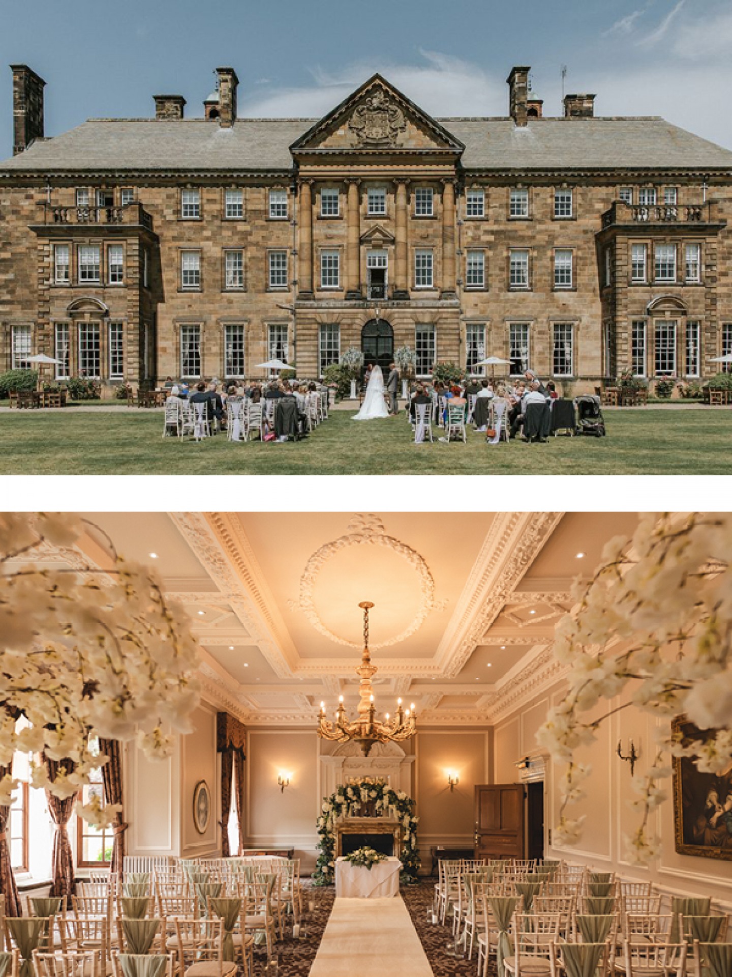 Top: Ashley Jayne Photography Bottom: Luca Vale Photgraphy