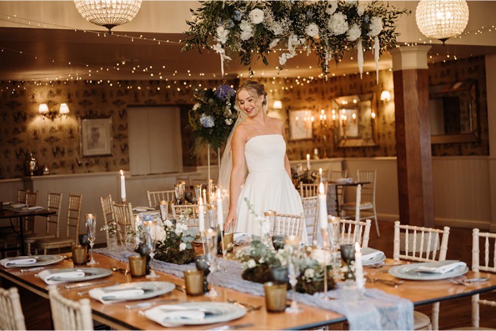 Bride at Shireburn Arms