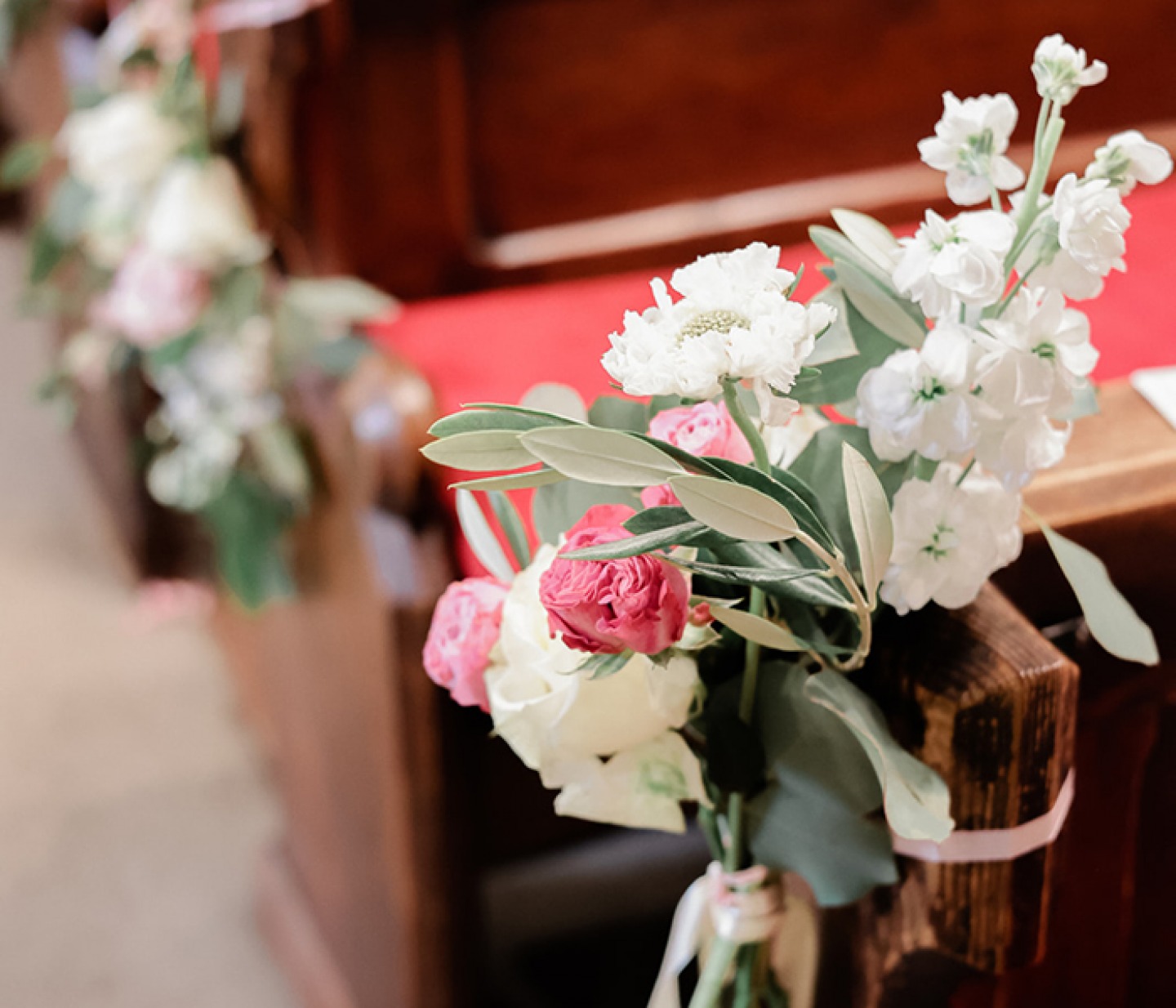 Pew Flowers