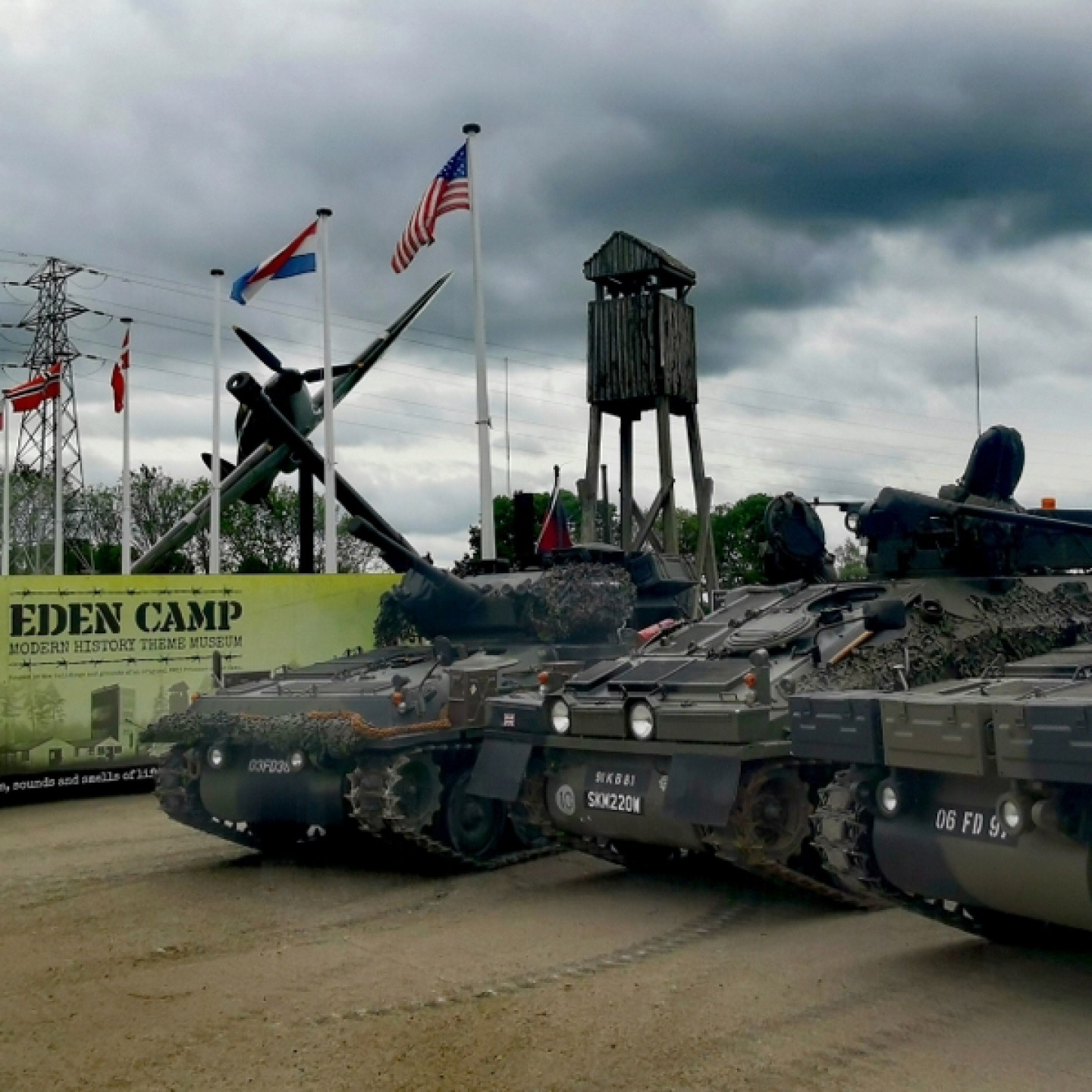 Tanks at Eden Camp