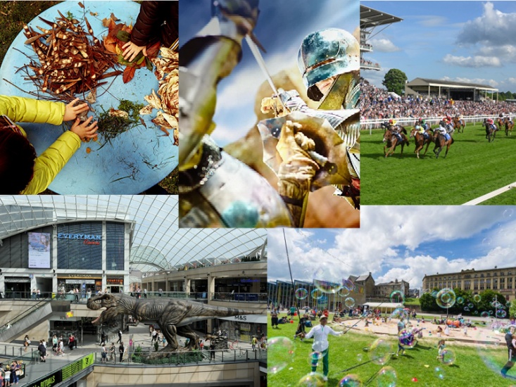 Collage of kids events