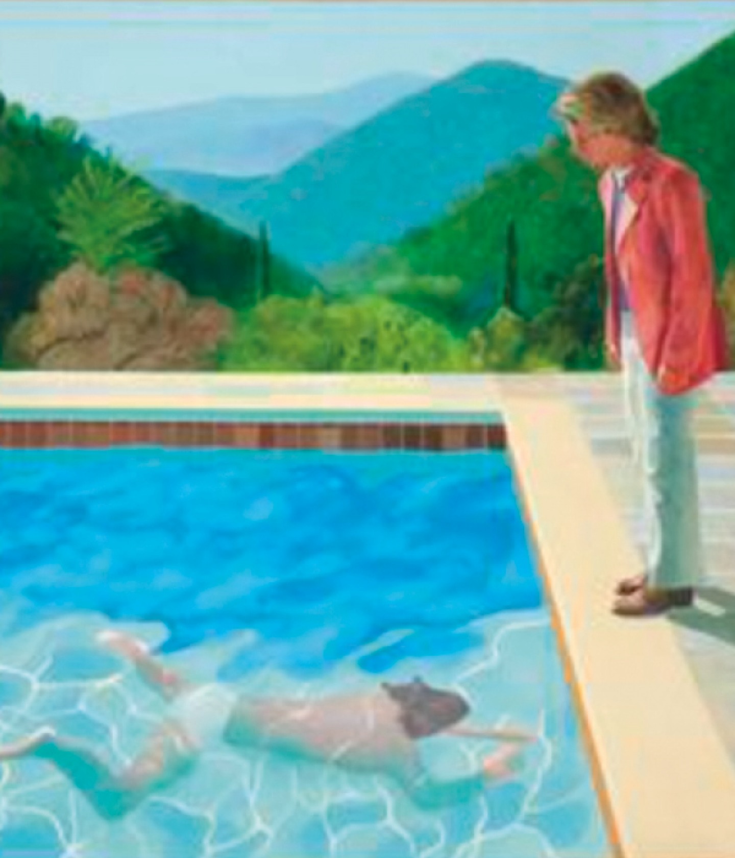 David Hockney Painting