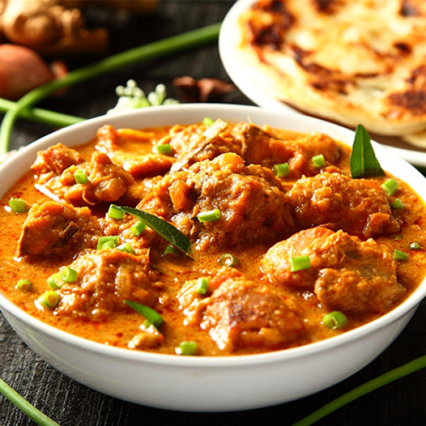 Curry dish at Kashmir