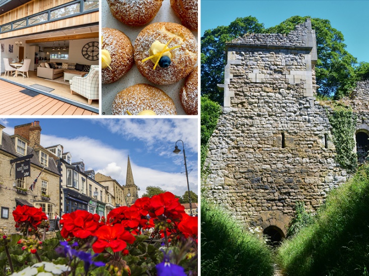 Collage of featured places