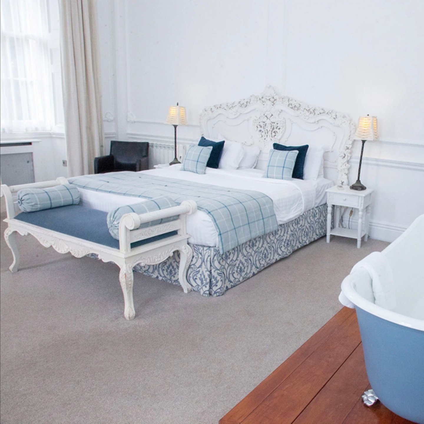 Guestroom at Aston Hall Hotel