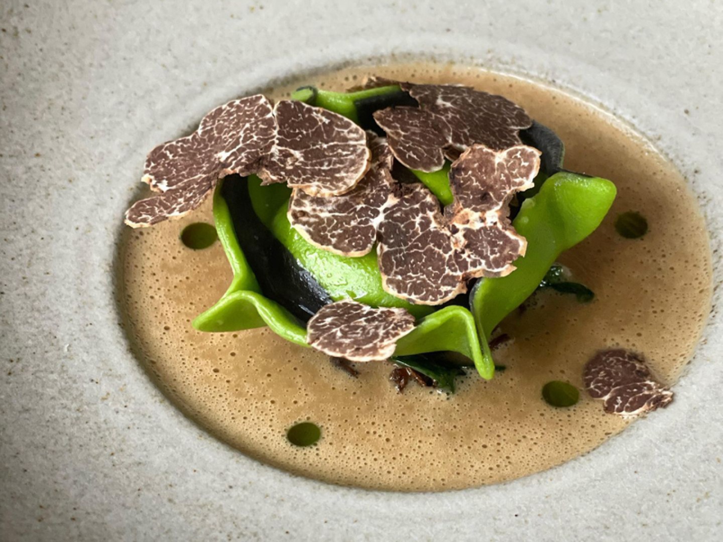 Michelin Stared food from The Black Swan at Oldstead