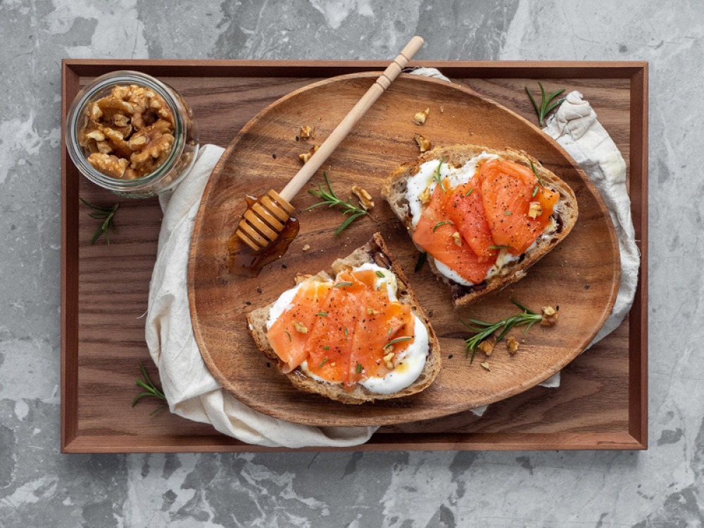 Smoked Salmon at Hoxton North