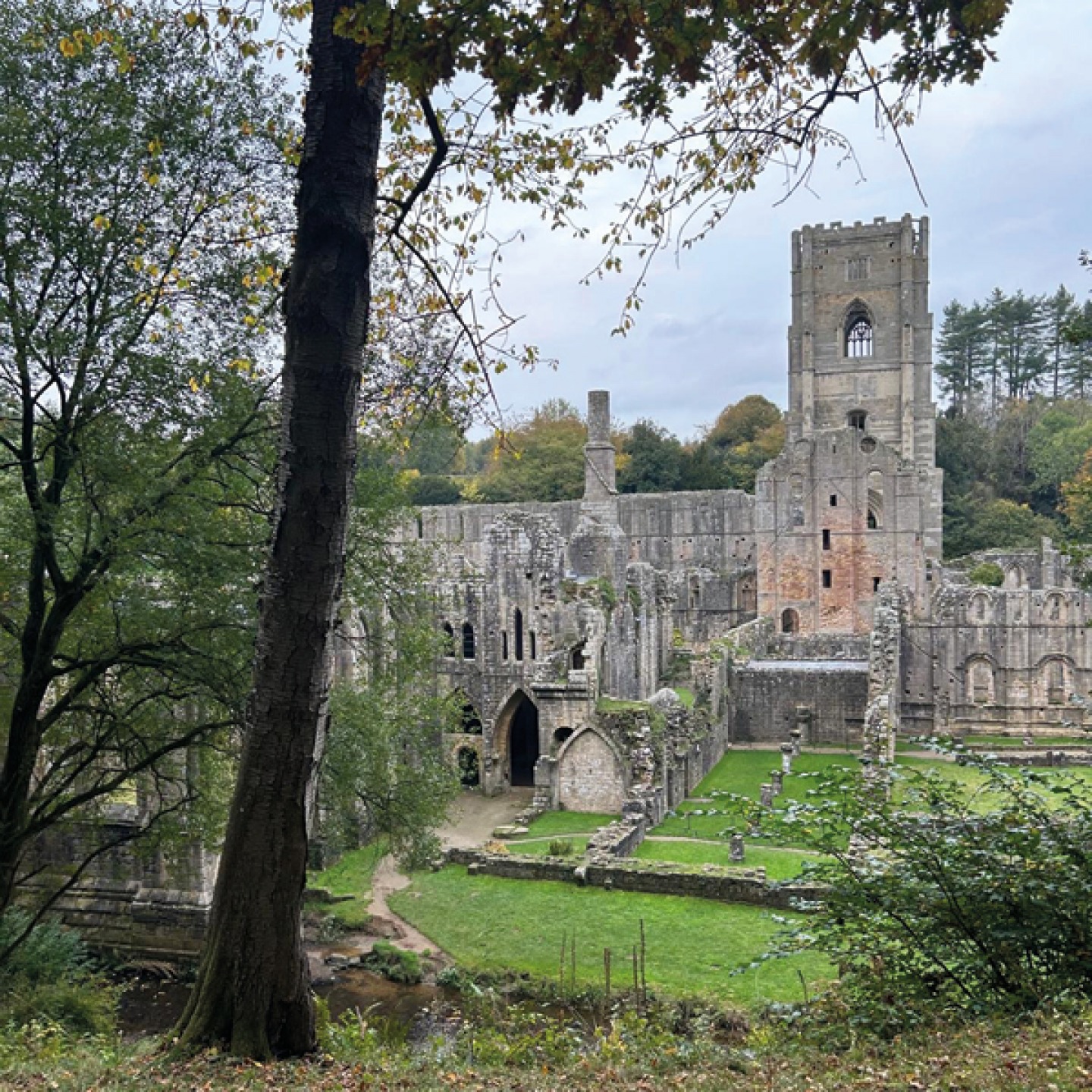 Ruins at Fountains Abbey