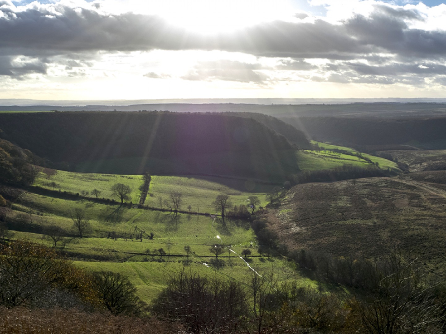 View over Hole of Horcum